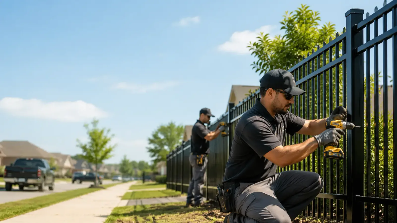 Metal Fence Installation in Selden, NY